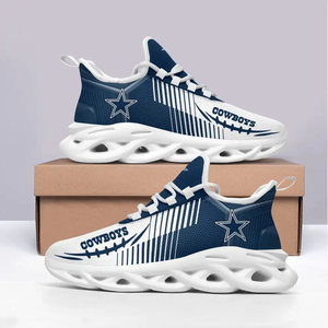 <span class=keywords><strong>Scarpe</strong></span> Leggere Personalizzate per Squadre <span class=keywords><strong>di</strong></span> Football Americano, Sneakers Moda <span class=keywords><strong>Nere</strong></span> e Bianche per <span class=keywords><strong>Uomo</strong></span>, <span class=keywords><strong>Scarpe</strong></span> Casual <span class=keywords><strong>di</strong></span> <span class=keywords><strong>Marca</strong></span> - Product Image 4