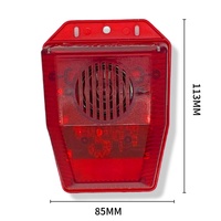 Renard extérieur effrayer le sanglier artefact LED Flash ferme alarme lumière solaire nuit oiseau et Animal produit de sécurité répulsif
