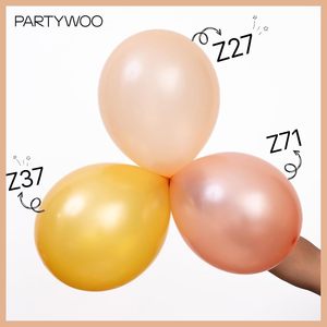 Ballons d'usine, 140 pièces, différentes tailles de 18, 12, 10, 5 pouces, kit d'arche de ballons en latex, <span class=keywords><strong>guirlande</strong></span> pour décorations de mariage et d'anniversaire - Product Image 4