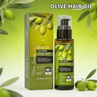 MIGE LUEKIS 80ml Sérum capillaire à l'huile d'argan marocaine, nourrissant, brillant, anti-frisottis, pour cheveux bouclés et secs, logo personnalisé