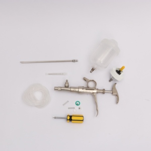 Seringue de sécurité réglable en continu pour usage animal bétail porc vache mouton vaccins bouteille vétérinaire Type d'insertion réutilisable - Product Image 6