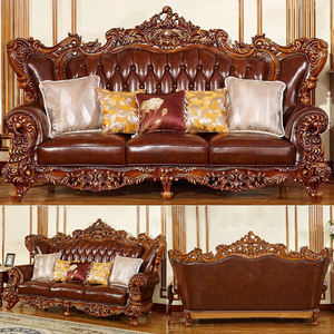 Canapés royaux haut <span class=keywords><strong>de</strong></span> gamme européens, é<span class=keywords><strong>l</strong></span>égants et luxueux, <span class=keywords><strong>en</strong></span> bois massif sculpté, canapé <span class=keywords><strong>de</strong></span> villa française, feuille d'<span class=keywords><strong>or</strong></span> classique, canapé <span class=keywords><strong>en</strong></span> tissu, salon, <span class=keywords><strong>cour</strong></span> - Product Image 5