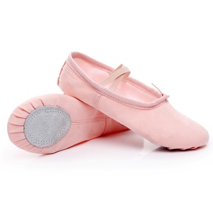All'ingrosso scarpe sportive per bambini scarpetta di balletto in tela con Modulare Sole scarpe da ginnastica Yoga piatte per le prestazioni di <span class=keywords><strong>pratica</strong></span> del balletto - Product Image 6
