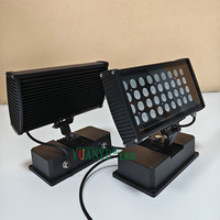 RGBW DMX512 DALI DT8 Tuya Contrôlé Projecteurs LED Éclairage de projet de contrôle sans fil avec indice IP65 Modèle YY-SG002