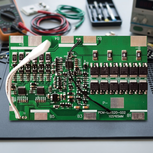 6S 20A BMS pcmfor 21.6V 22.2V Li-Ion/lithi/li-Polymer 18V 19.2V ก้อนแบตเตอรี่ LiFePO4ที่ I2c RS232 RS485รองรับบลูทูธ - Product Image 3
