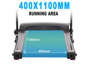 เครื่องวิ่งออกกำลังกายแบบพกพาคุณภาพสูงพร้อมหน้าจอ LCD สำหรับฟิตเนส คาร์ดิโอ วิ่ง และเพาะกาย - Product Image 6