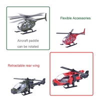 Cadeau d'affaires, modèle d'avion miniature, jouet d'avion de chasse, avion volant, jouet en alliage moulé sous pression, hélicoptère