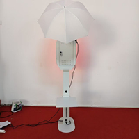 Photomaton portable réglable en hauteur compatible avec iPad et appareil photo reflex numérique, photomaton en libre-service pour les mariages, les fêtes et les événements