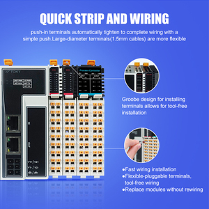 Intelligent Industrial Automated System Simple Wiring Digital Input <strong>PLC</strong> IO Communicatiion Module - Product Image 5