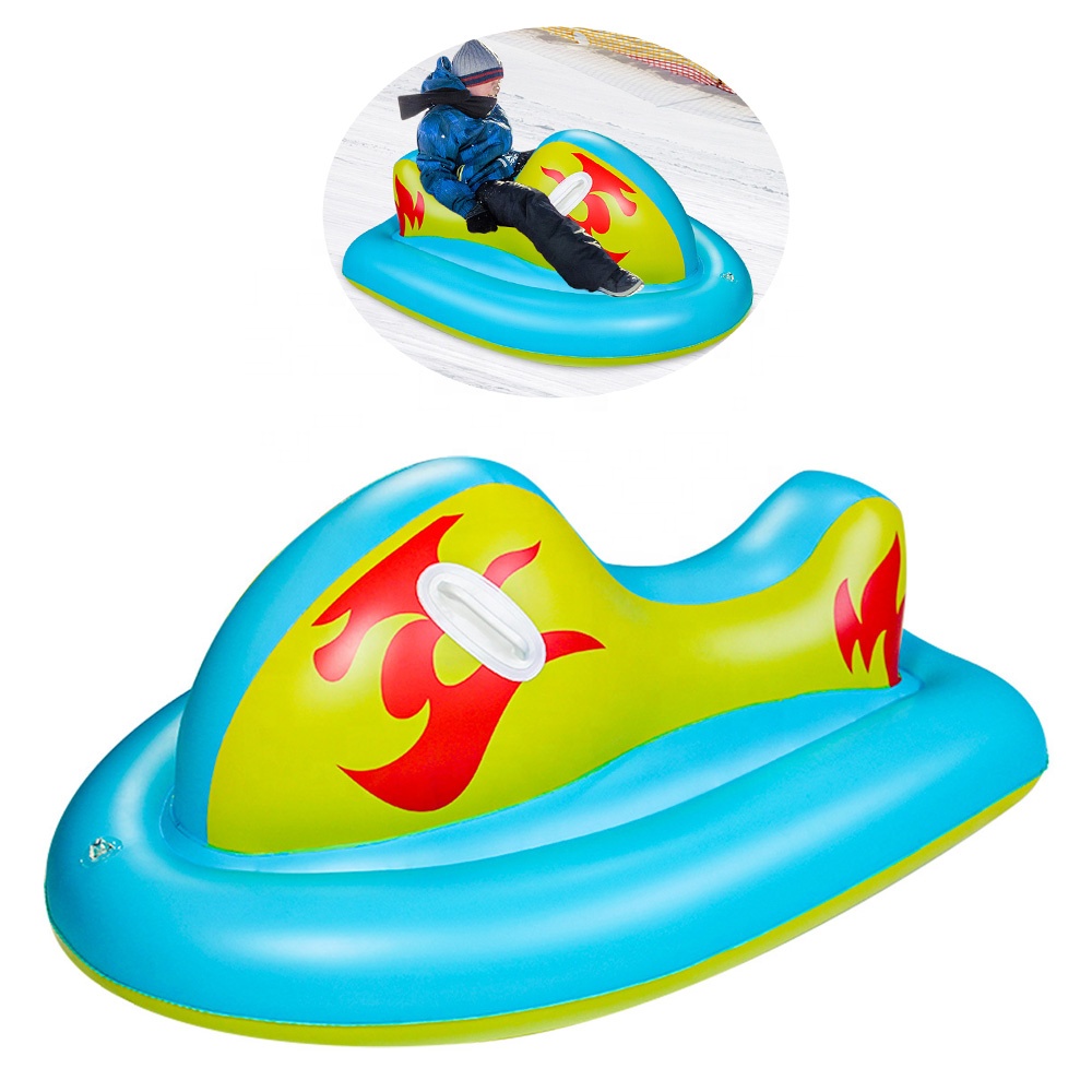 Зимние игры, надувные Складные портативные снежные игрушки для лыж, снежные сани для детей