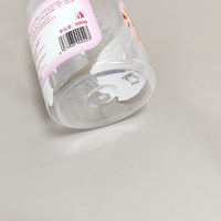 Botol Plastik 500ml Custom untuk Minyak Mandi dengan Tutup Ulir, Kemasan Kosmetik Mandi Kosong untuk Perawatan Kulit
