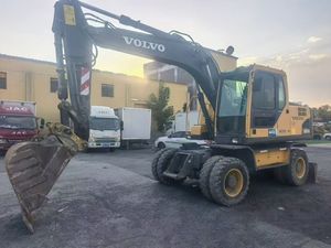 Excavadora de Ruedas Volvo EW 145B Usada, Modelo 2022, 12 Toneladas, Excavadora Hidráulica para Construcción, Motor Volvo Penta, Bomba de Caja de Cambios de 0.52m - Product Image 3
