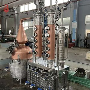 Equipo de Destilación Boben de 200L, Columna de Reflujo de Cobre Rojo, Destilador con Voltaje Ajustable 220V/380V/400V para <span class=keywords><strong>Whisky</strong></span>/Gin/Brandy - Product Image 5