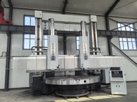 Équipement industriel, tour vertical à colonne unique CNC de haute précision avec porte-outils à 4 postes, robuste, pour le traitement des métaux