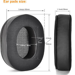 Almohadillas de repuesto de gel refrigerante para auriculares ATH <span class=keywords><strong>M50X</strong></span>, accesorio Premium para mejorar la comodidad y el rendimiento - Product Image 5