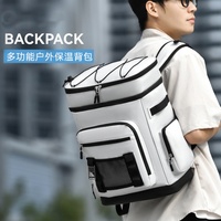 Sac isotherme personnalisé pour la livraison de repas, imperméable, thermique, souple, pour le déjeuner, le refroidisseur de bière, le pique-nique, sac à dos isotherme