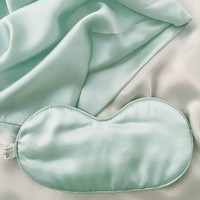 Masque pour les yeux et taie d'oreiller 100% Soie de Mûrier 16mm/19mm/22mm/25mm avec broderie, design uni, bordure Oxford, cadeau de luxe, pour usage domestique et hôtelier