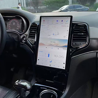 Lecteur DVD de voiture 14,4 pouces, autoradio Android, écran tactile, navigation GPS, CarPlay pour Jeep Grand Cherokee 2009-2020
