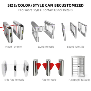 Sản xuất tại Trung Quốc cho người đi bộ an ninh kiểm soát truy cập hệ thống Swing rào cản turnstile 304 thép không gỉ Swing Gate cho công viên - Product Image 4