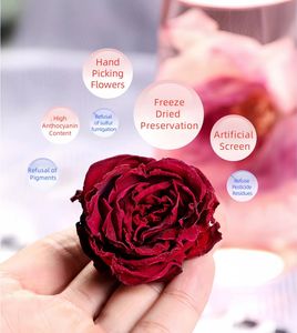 Yunnan liofilizado Mohong Rose-extracto de planta de alimentos Rose Tea Flower Gift Packing Blooming Tea - Product Image 4