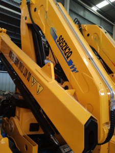 Китайский топ-бренд, Автомобильный Кран с креплением 5 тонн, кулаков, мобильный кран для грузовика SQ5ZK2Q, для продажи - Product Image 2