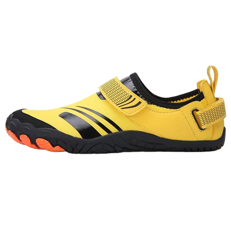 Esportes ao ar livre vadear praia sapatos antiderrapante cinco dedos caminhadas secagem rápida anfíbio indoor fitness esteira sapatos