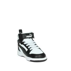 Zapatillas Deportivas Puma para Niños, Estilo Baloncesto, Color Blanco y Negro - Product Image 5