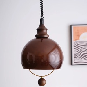 Wabi-sabi Style Vintage Retractable Pendant <b>Light</b> Dining Room Glass Bar Counter <b>Tea</b> Room Retro Design Chandeliers Pendant <b>Lights</b> - Product Image 5