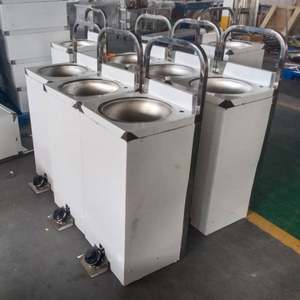 Station de lavage des mains portable en acier inoxydable bassins de salle de bain riche <span class=keywords><strong>getzner</strong></span> pour le lavage des mains - Product Image 1