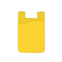 Accessoire de téléphone portable unisexe, 8 pièces, sublimation en silicone, porte-cartes, pochette de téléphone portable multicolore