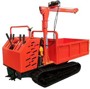 Super Promotions Mini Dumper Crawler Durable Utilisant 800kg Essence Diesel Hydraulique Crawler Petit Mini Dumper - Product Image 1