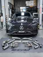 Systèmes d'échappement sport conçus pour CLE53 AMG C236 A236 avec clapet électronique