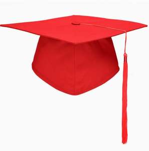 Chapeau de cérémonie pour adulte de 18 ans, imperméable, directement de l'usine, avec logo d'école imprimé, chapeau de bachelier pour diplômé universitaire, chapeau de docteur - Product Image 6