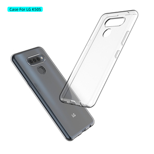 Fábrica de precio bajo <span class=keywords><strong>al</strong></span> por mayor transparente suave de Tpu teléfono proteger caso de la cubierta para LG K50S - Product Image 3