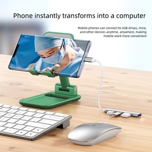 Tuti Chất lượng cao <span class=keywords><strong>USB</strong></span> 4 cổng Loại C Dock Hot Bán 4 trong 1 mở rộng <span class=keywords><strong>HUB</strong></span> Adapter HDTV tương thích <span class=keywords><strong>USB</strong></span> <span class=keywords><strong>3</strong></span>.<span class=keywords><strong>0</strong></span> giao diện trong kho - Product Image 5