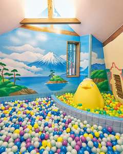 Área de Juegos Infantil con Temática Submarina - Casa de Juegos Submarina, Piscina de Pelotas Oceánicas, Estructura de Escalada, Equipo de Juegos Marino Interior para Niños - Product Image 5