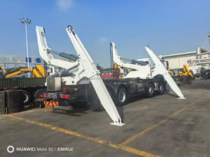 Seiten kran SITRAK LKW-Fahrgestell China Top <span class=keywords><strong>Crane</strong></span> Boom MQH37 MQG37 max. Hub gewicht 37T Motor Getriebe <span class=keywords><strong>4m</strong></span> Hubhöhe Container - Product Image 3