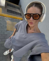 T-shirts blancs de luxe personnalisés de haute qualité, style Y2K, en coton, t-shirts oversize, ensembles de t-shirts pour femmes