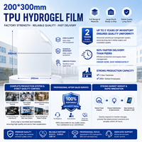 20*30cm TPU Hydrogel-Folien HD Klar Ultradünne Displayschutzfolien für Schneidemaschinen, passend für alle Modelle, 4-lagig, OEM-Qualität.
