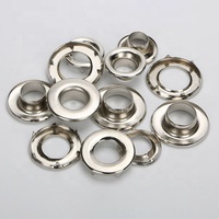 Œillets métalliques plaqués or avec dents à griffes - Œillets de 6 mm à 18 mm pour chaussures, sacs et bâches, revêtement antirouille