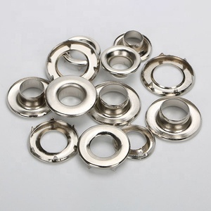 Customized Size Gold Plated Metal <strong>Eyelet</strong> With Claw Teeth Grommet For Shoes Bags And Tarpaulin - Product Image 5