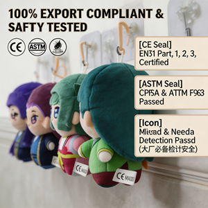 Muñeco de Peluche de Personaje de Anime Kawaii de 10 cm, Llavero de Peluche, Muñeca Hanfu de Estilo Chino, Juguete de Peluche Suave con Cabello Verde y Morado, Regalo de <span class=keywords><strong>Manga</strong></span> - Product Image 4