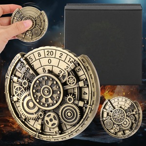 Spinner de Dados Metálico con Diseño Steampunk, Rodillo Giratorio 7 en 1 para Juegos de Rol, Accesorio de Juego, Regalo de Boda, Bolsa para Adultos - Product Image 2