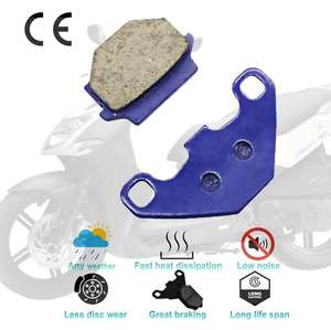 Piezas delanteras traseras, pastillas de freno de motocicleta para KYMCO Agility125 LINHAI ATV <span class=keywords><strong>150</strong></span> MAICO OSSA 500 <span class=keywords><strong>Kawasaki</strong></span> <span class=keywords><strong>KX</strong></span> 250 - Product Image 4