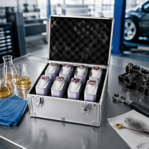 Boîte d'échantillonnage d'huile Degao 500ml 1000ml, étui de rangement portable en aluminium pour la collecte d'échantillons de pétrole, d'essence et de diesel - Product Image 5