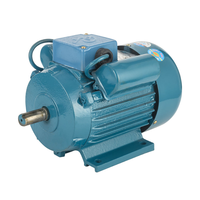 Moteur électrique monophasé asynchrone de qualité supérieure 0,55 kW 220 V série YL avec boîtier en aluminium et condensateur