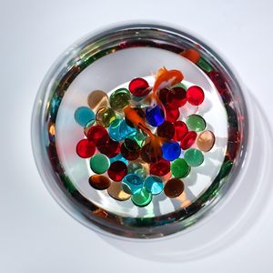 Cuentas <span class=keywords><strong>de</strong></span> piedras preciosas <span class=keywords><strong>de</strong></span> cristal <span class=keywords><strong>de</strong></span> colores mezclados relleno <span class=keywords><strong>de</strong></span> jarrón cuentas <span class=keywords><strong>de</strong></span> mármol planas decoración <span class=keywords><strong>de</strong></span> acuario rocas piedras florales mosaico decorativo gema guijarros - Product Image 4