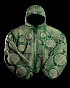 <span class=keywords><strong>Felpa</strong></span> con cappuccio imbottita Unisex da uomo in fabbrica con cappuccio imbottito con cappuccio personalizzato lavato e lavaggio acido con <span class=keywords><strong>Zip</strong></span> <span class=keywords><strong>felpa</strong></span> con cappuccio OEM & ODM cappotto da uomo - Product Image 6