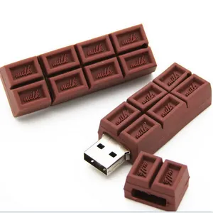 Digibloom Pen Drive USB Flash drive a forma di cioccolato piccola Mini Pen drive divertente 4GB 8GB 16GB 32GB 64GB disco USB