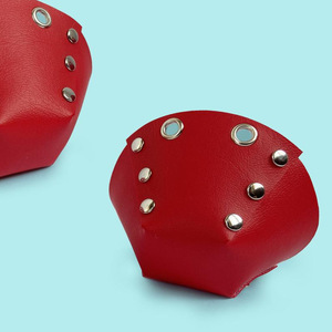 Leather roller skate <b>toe</b> <b>caps</b>, roller skating <b>toe</b> <b>caps</b>, <b>toe</b> covers, roller skating foot covers - Product Image 4